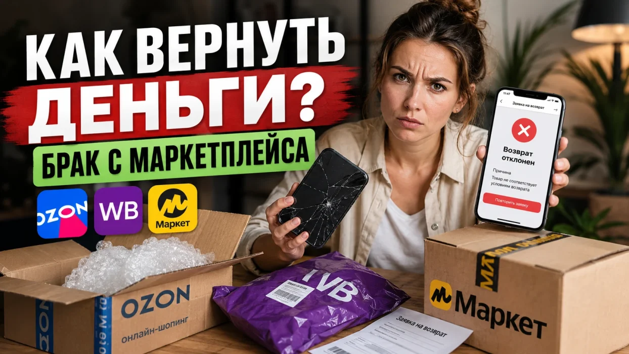 Как вернуть бракованный товар на Wildberries и Ozon по новым правилам: пошаговый гайд